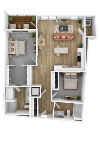 Floor Plan - Mindful (BLDG II)