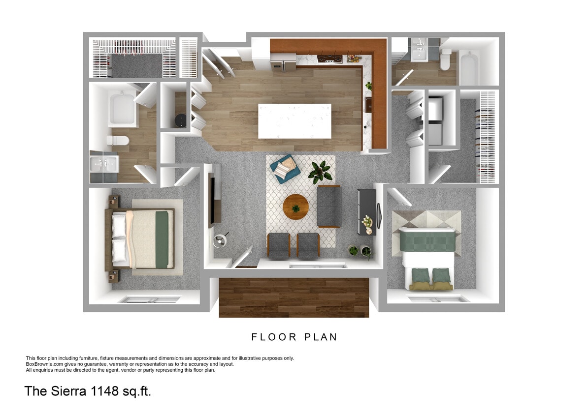 Floor Plan - The Sierra