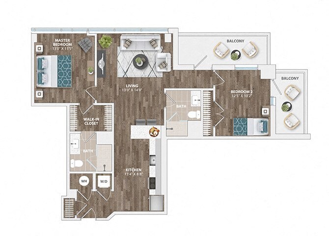 Floor Plan - B7B