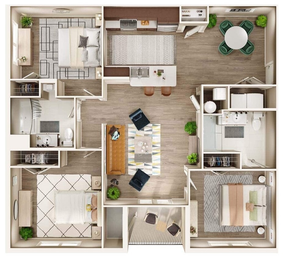 frontgate-3-bedroom - 3 Bedroom