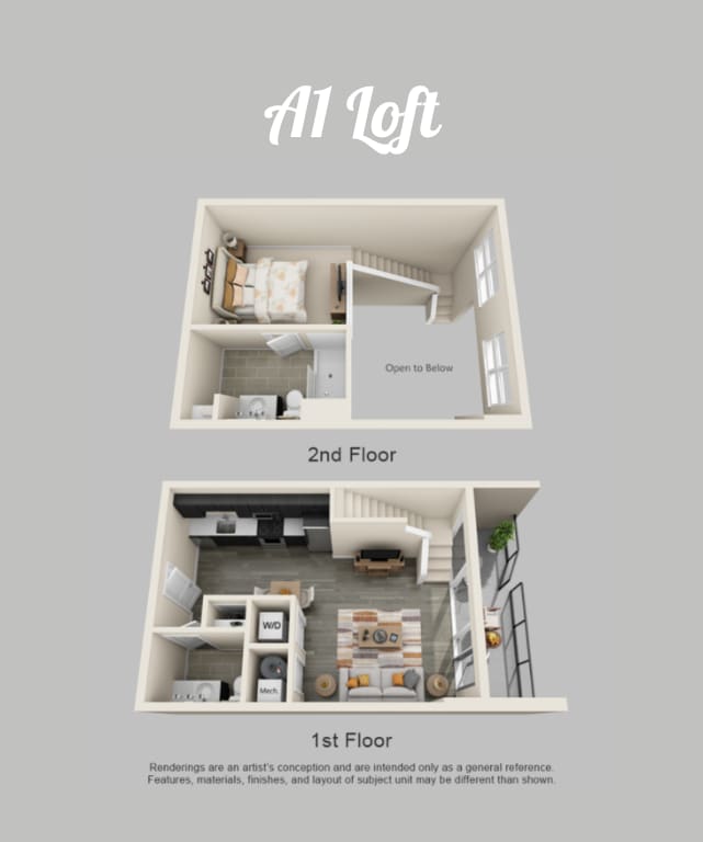 Floor Plan - A1 Loft
