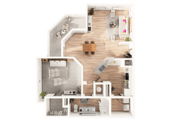 Floor Plan - The Cape Fear