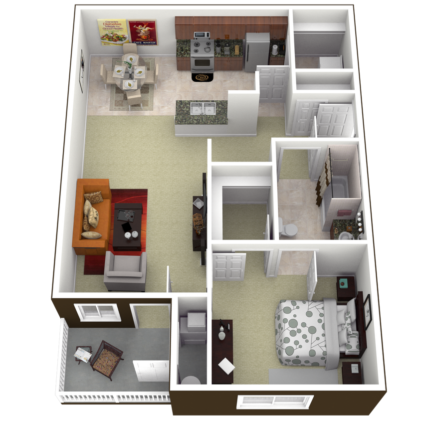 Floor Plan - The Monoco