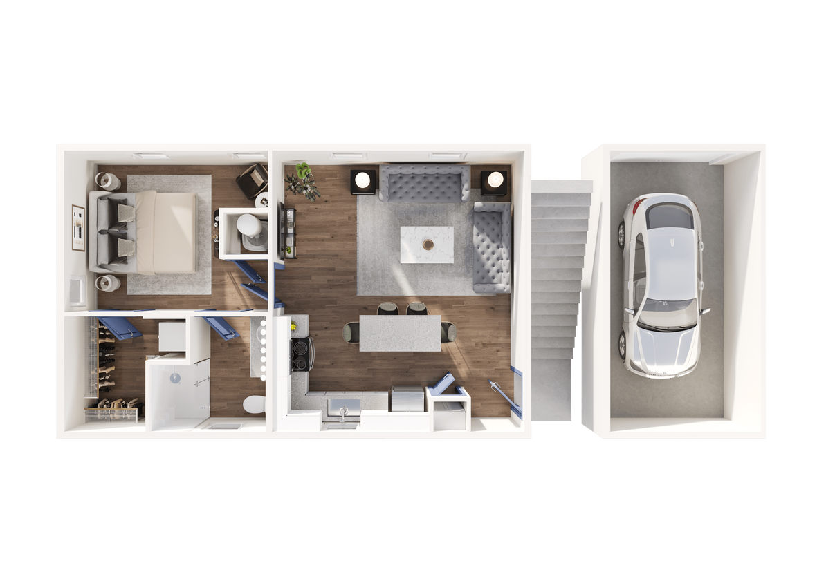Floor Plan - A2, Governor