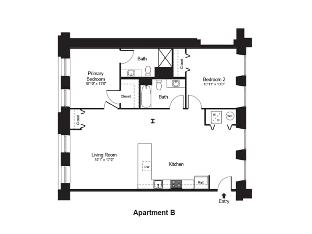 Brandywine 1 bedroom 1 bath - Brandywine