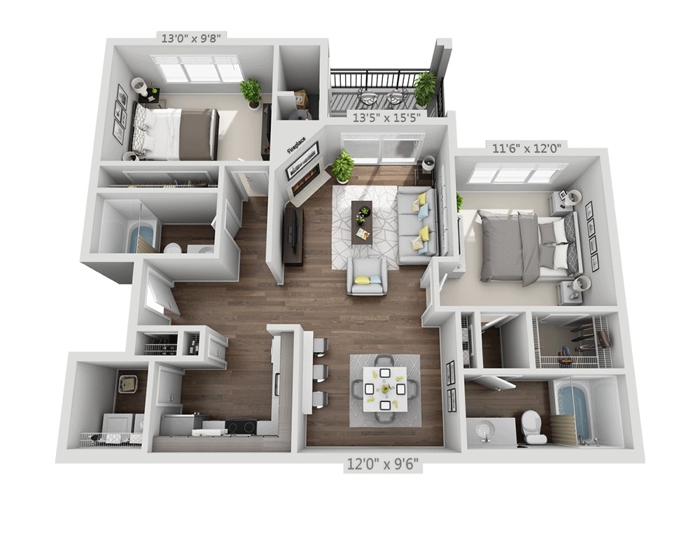 Floor Plan - Plan B2A