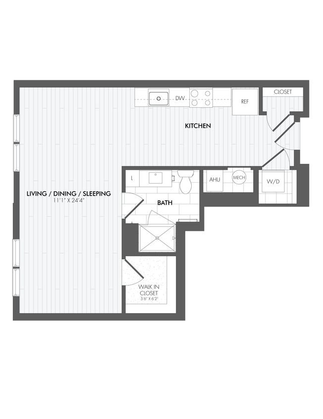 Floor Plan - Studio-D4