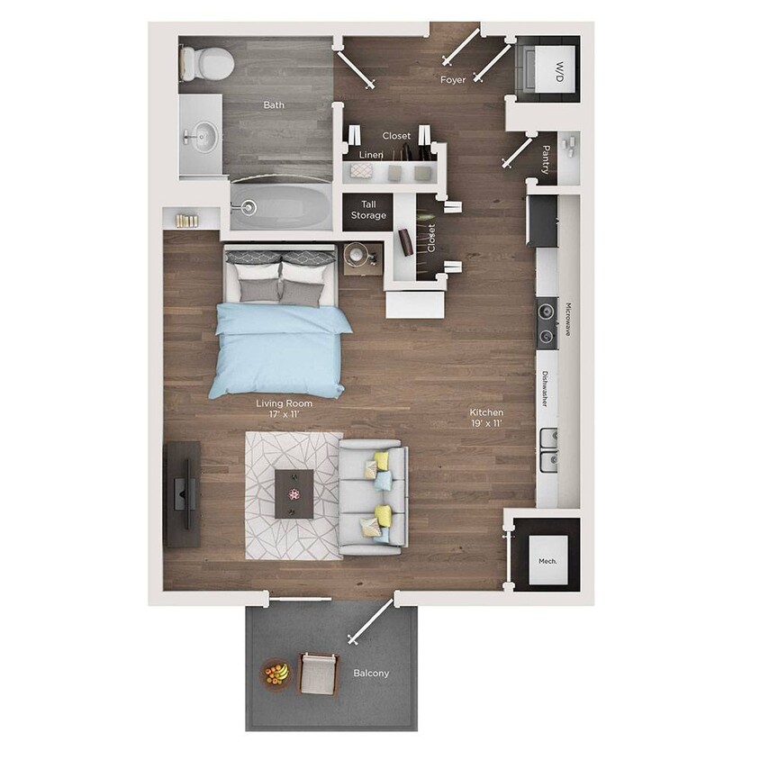 Floor Plan - Studio