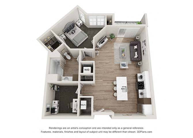 Floor Plan - A4 includes Den