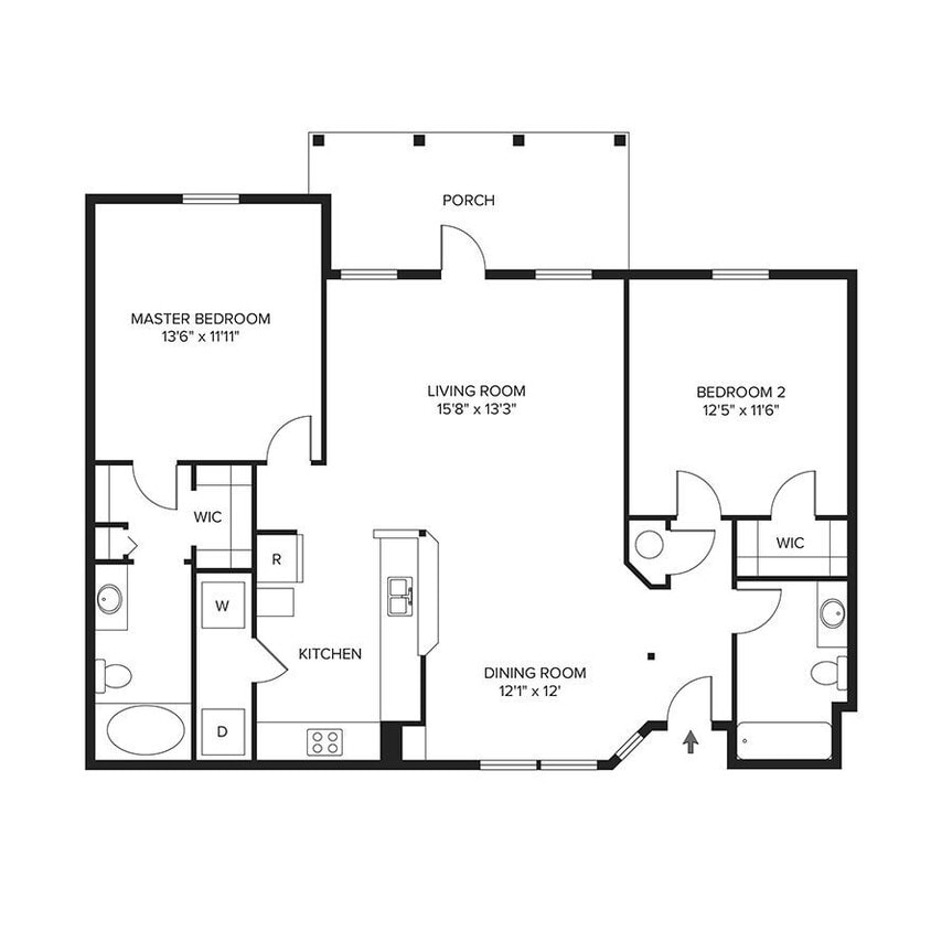 Floor Plan - Live Oak
