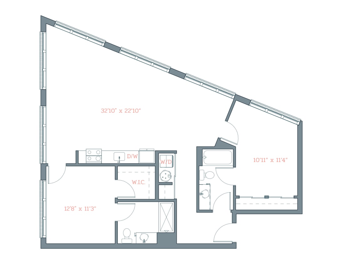 Floor Plan - The Platform_Unit B5