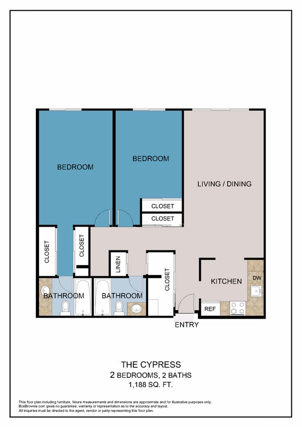 Floor Plan - Cypress