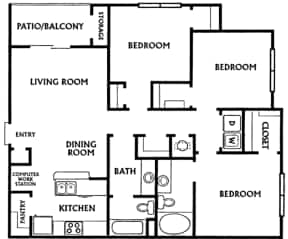 Floor Plan - Chestnut