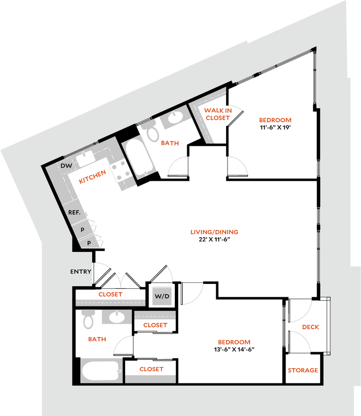 Floor Plan - Plan 2H
