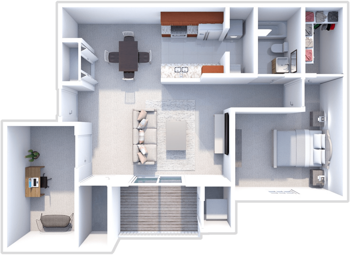 Floor Plan - The Breton