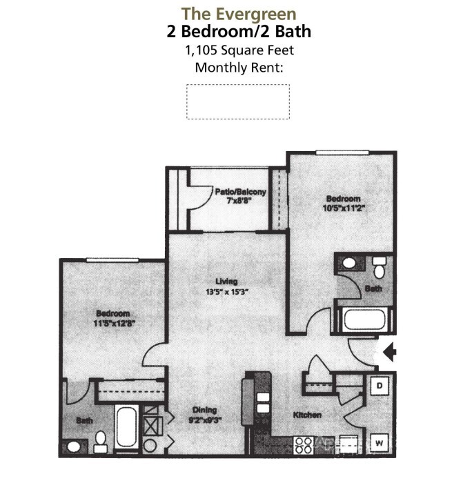 Floor Plan - 2B