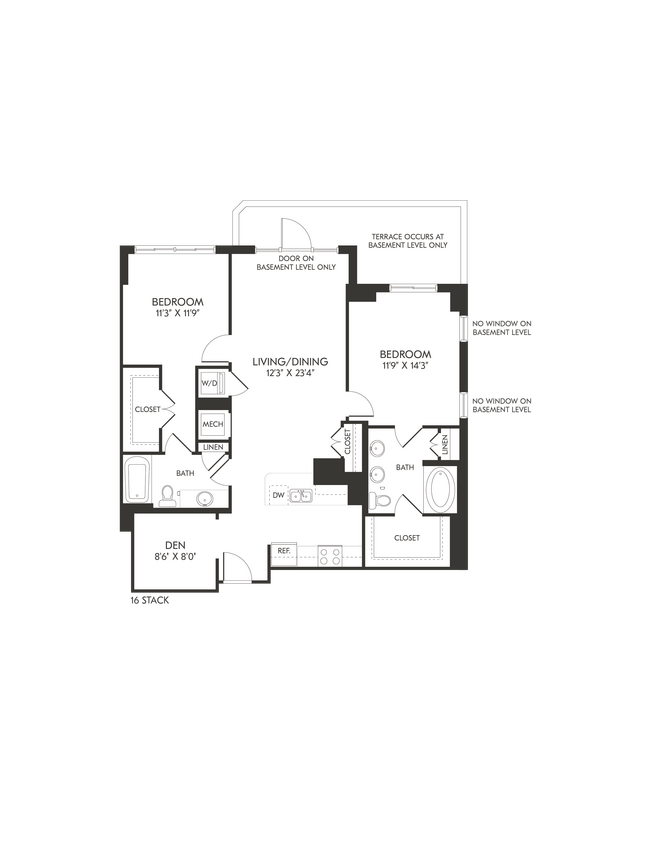 Floor Plan - 100-B4