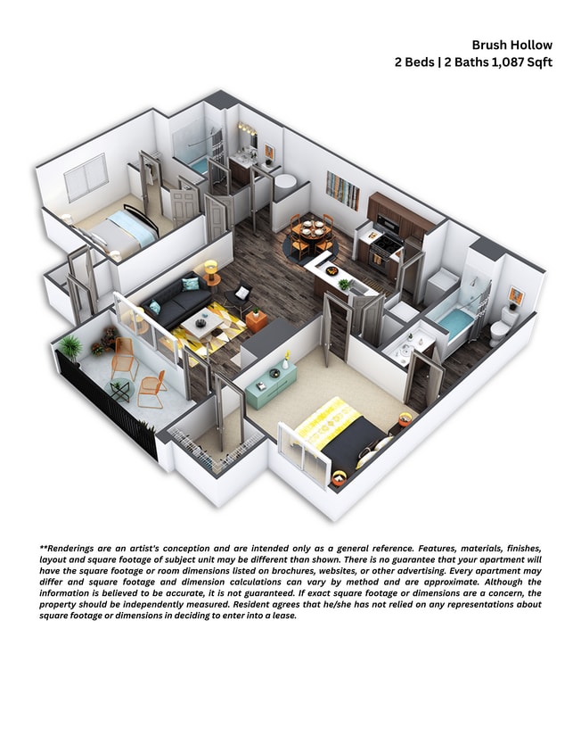 Floor Plan - Brush Hollow