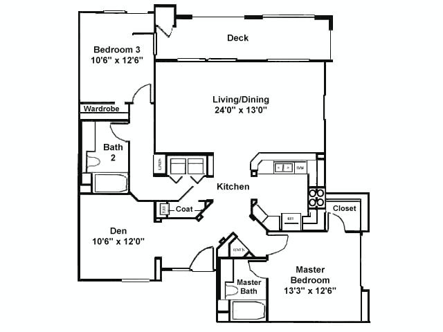 Floor Plan - Gonara with Den