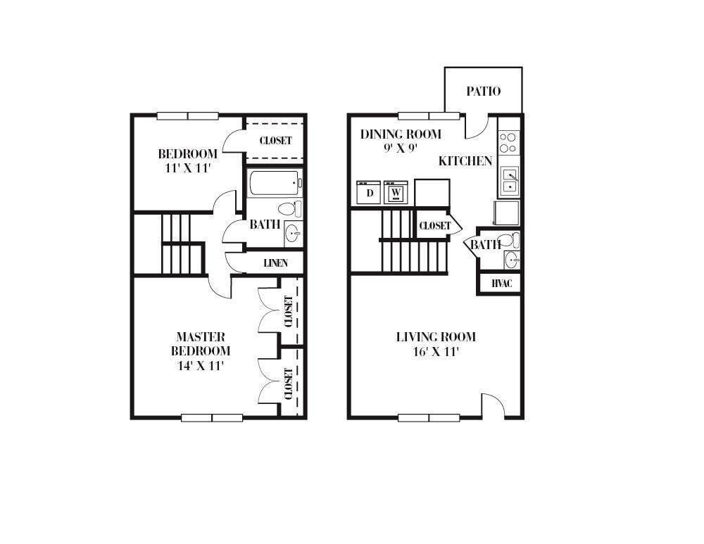 Floor Plan - B3 Townhome
