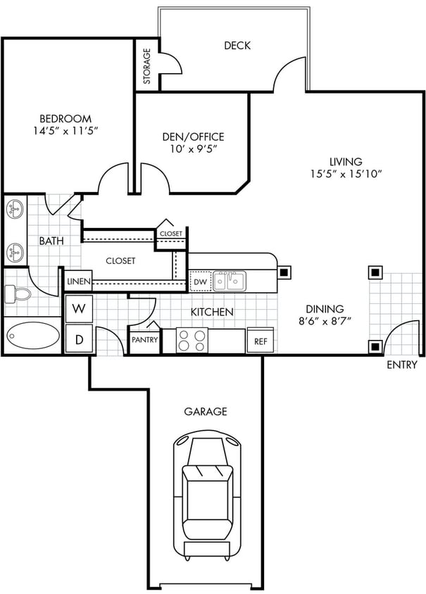 Floor Plan - Addison A4