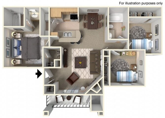 Floor Plan - Pacifica (Upper unit)