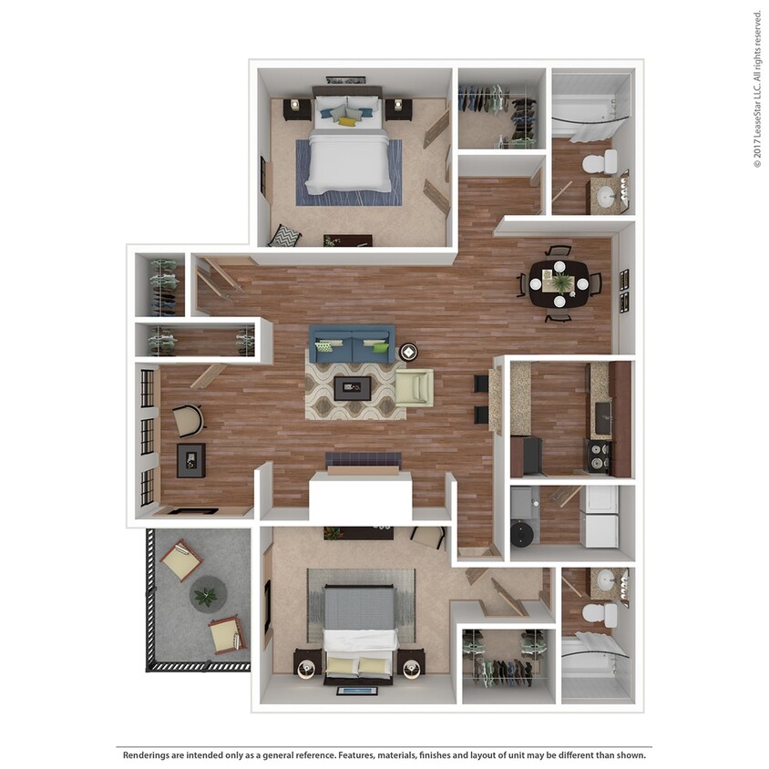 Reserve83_3D_TheWillow_2b2b_1180sqft - B3