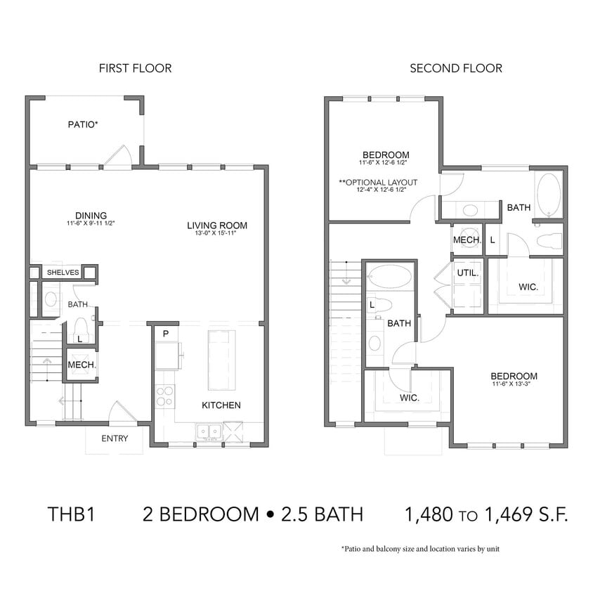 Floor Plan - THB1