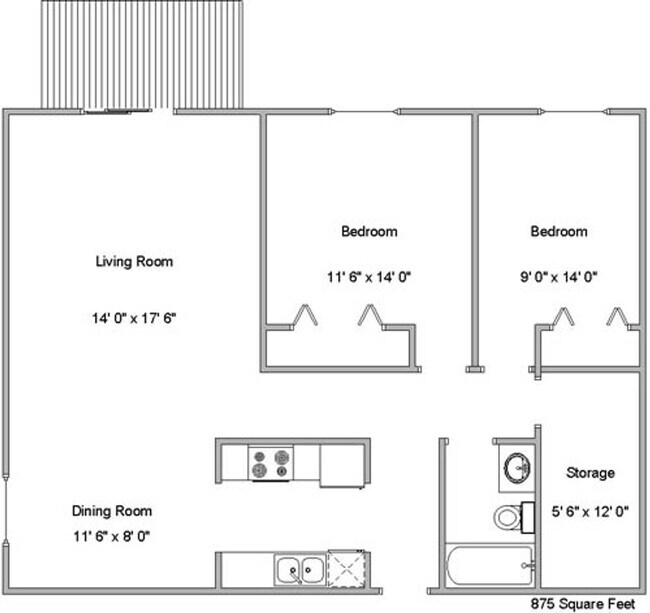 Photo - Bison Arms Apartments