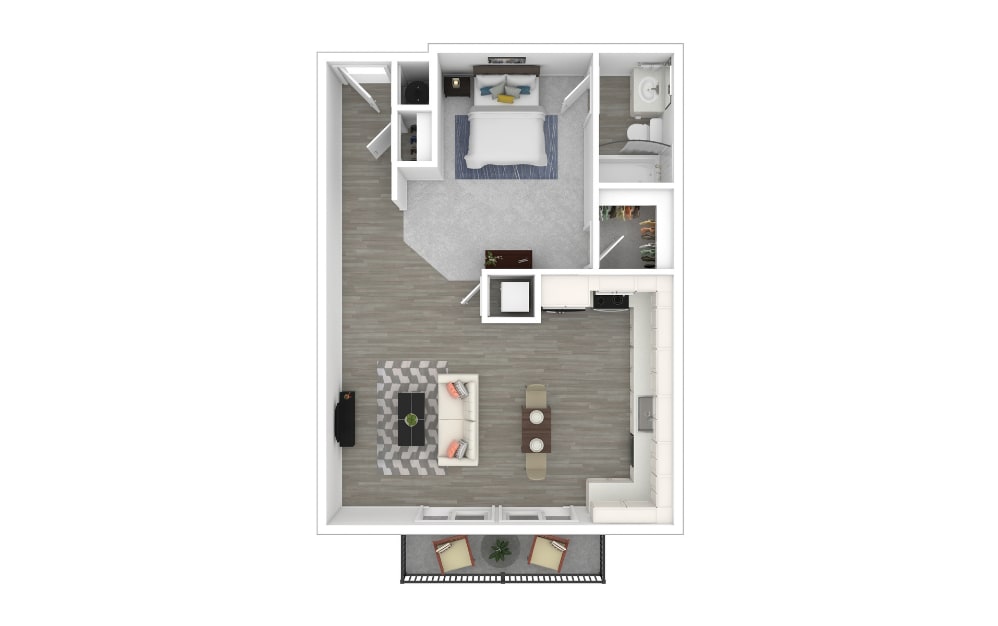 Floor Plan - The OKeeffe