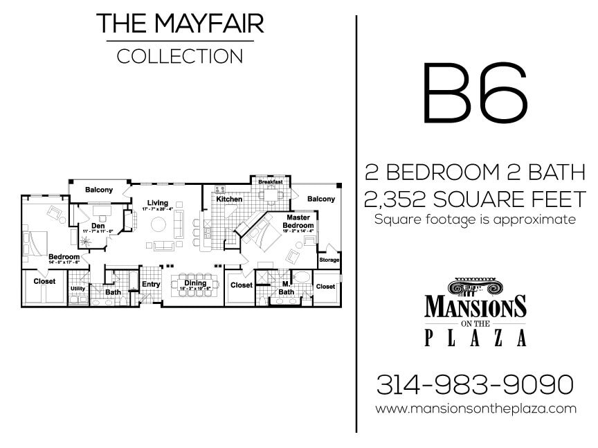 Floor Plan - Mayfair - B6