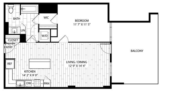 Floor Plan - Jeffrey