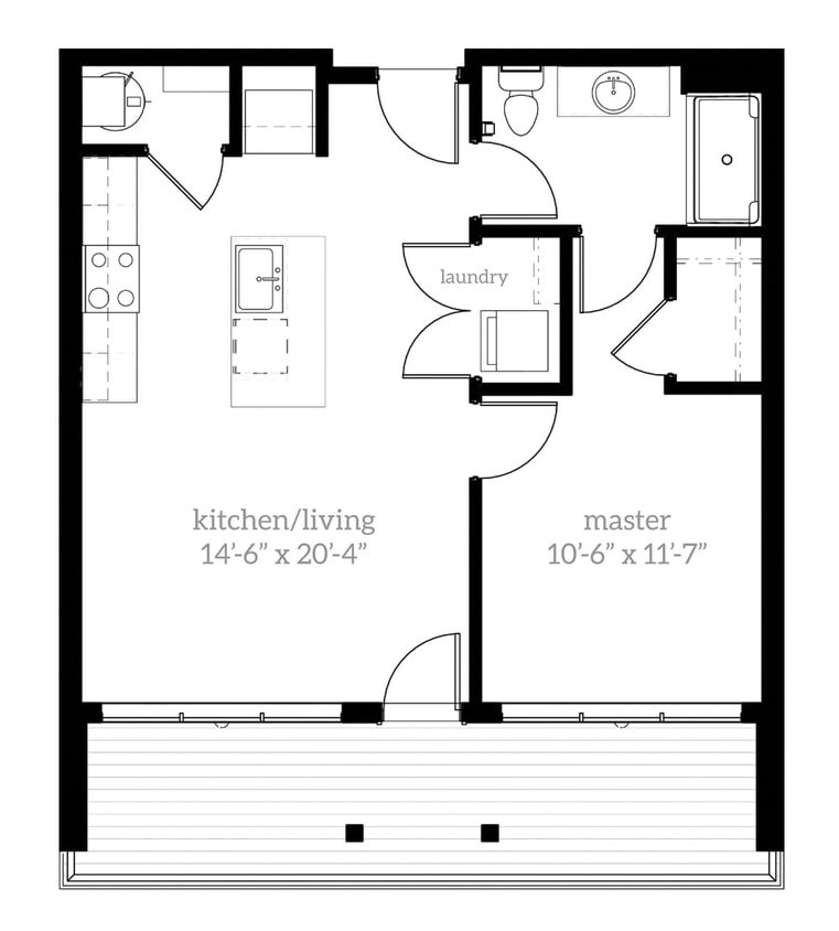 Floor Plan - The Dunn