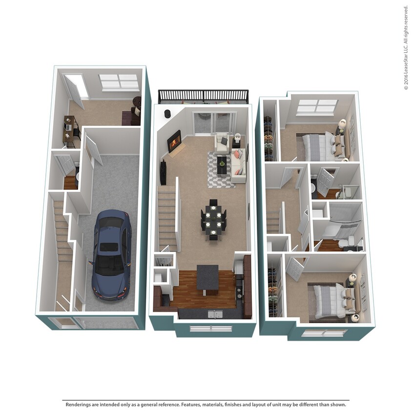 Floor Plan - Residence 15 Upgraded