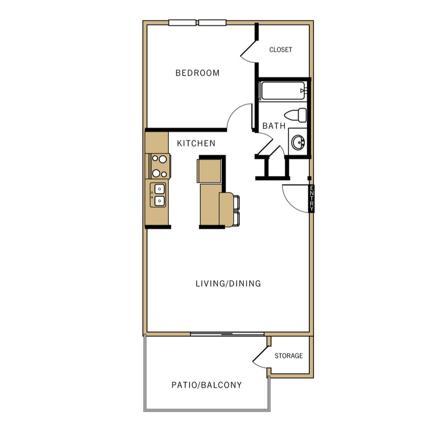 Floor Plan - The 612