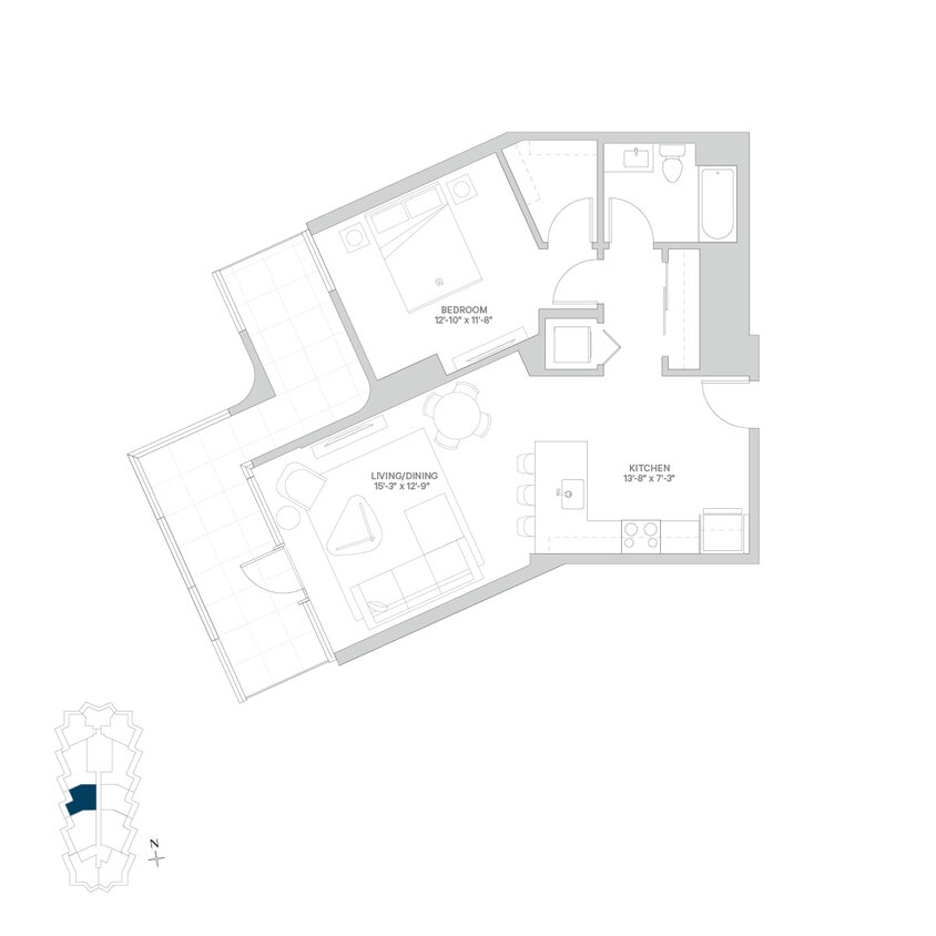 Floor Plan - 100N_1b10a