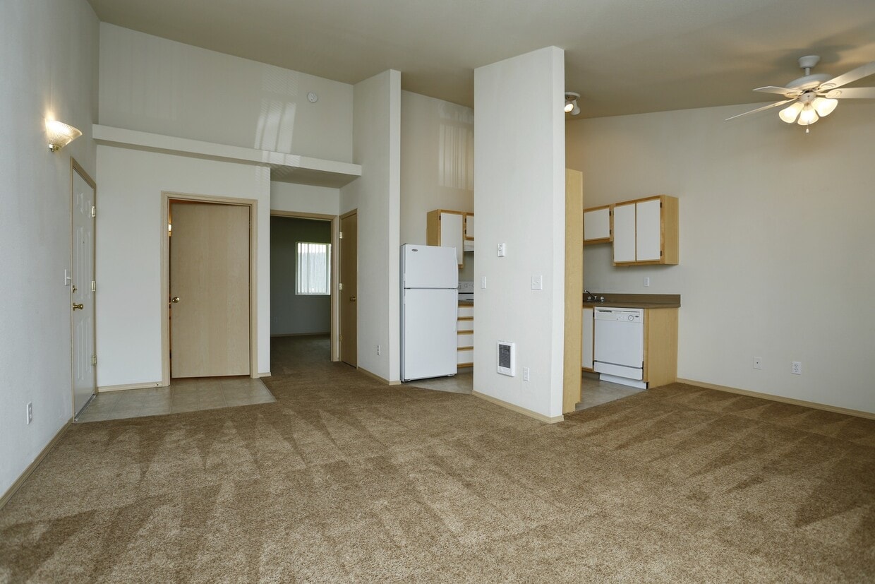 Floor Plan - 1 bed 1 bath A The Santiam