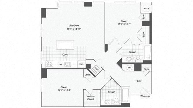 Floor Plan - Cincinnati 2