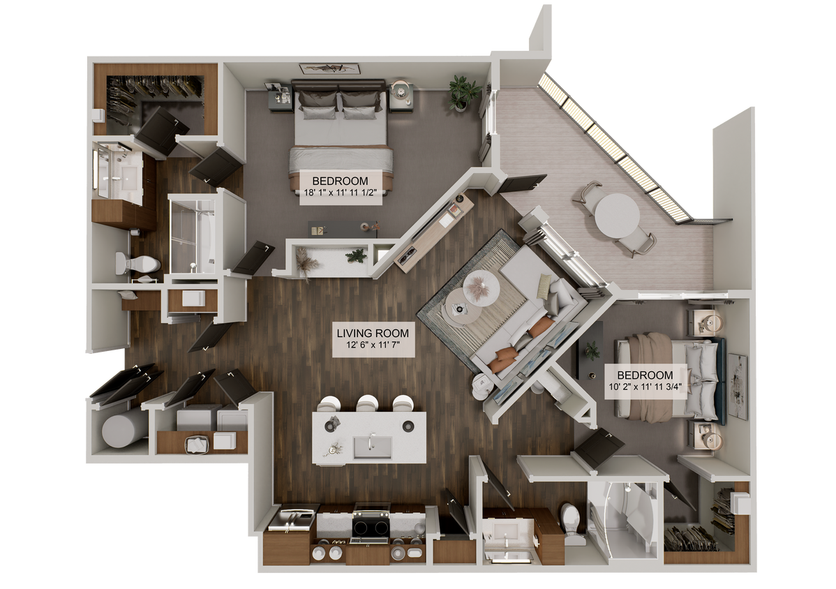 Floor Plan - Ridgeline (B2B)