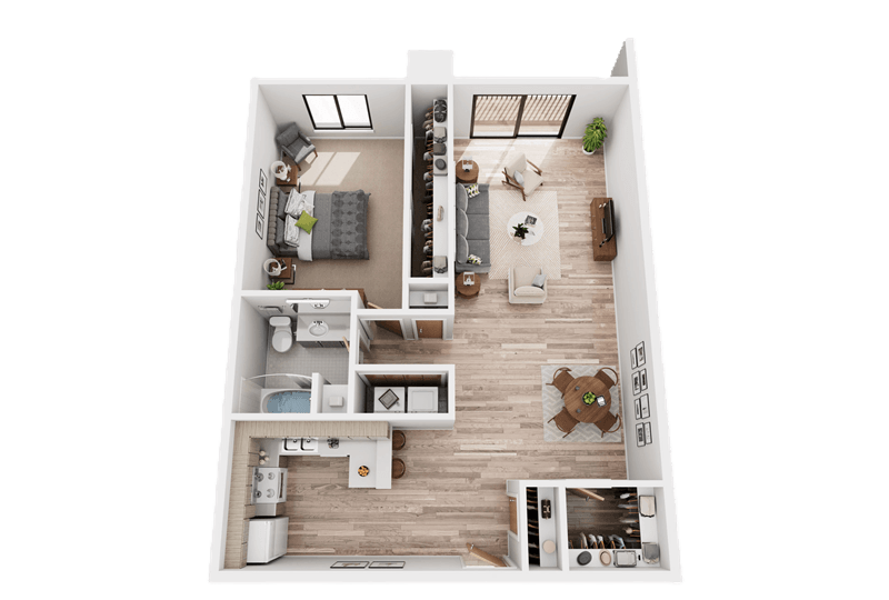 Floor Plan - 1BBR