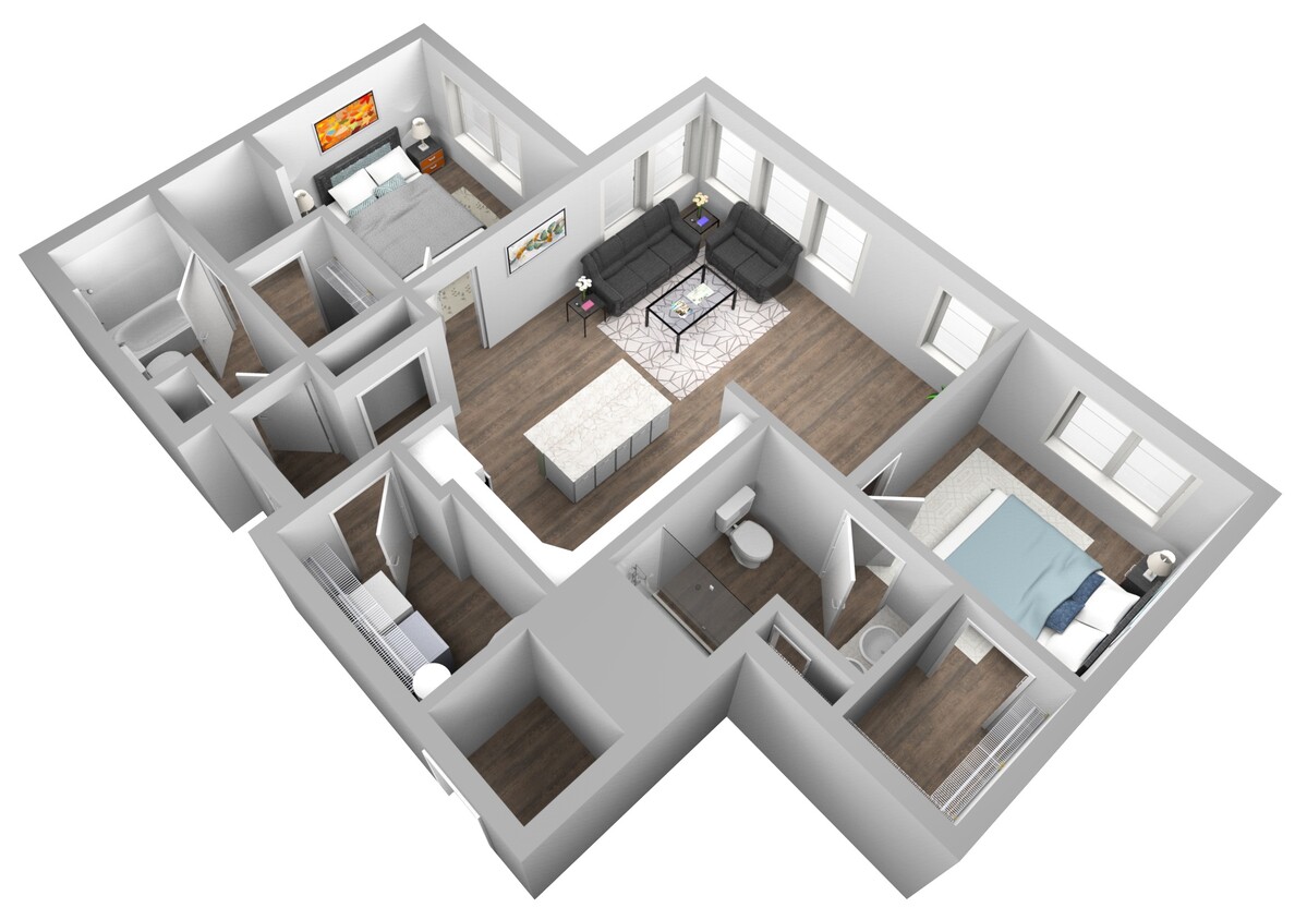 Floor Plan - The Beaufort