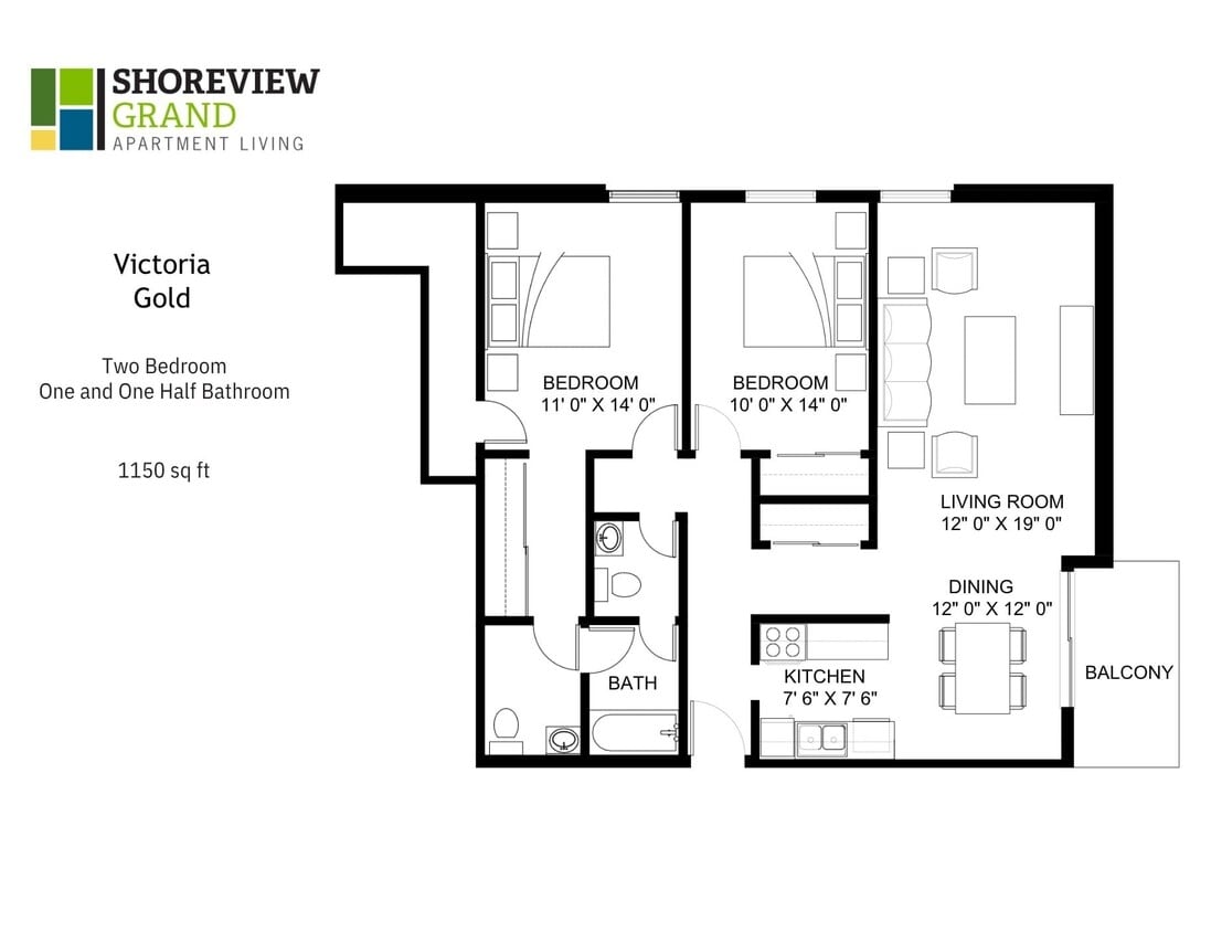 Floor Plan - Victoria - Gold