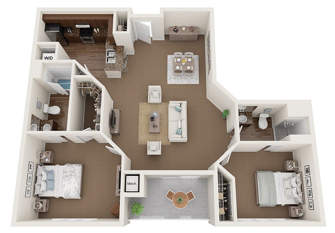 The Manchester III | Barrington Place | Apartments in Madison, WI - The Manchester III