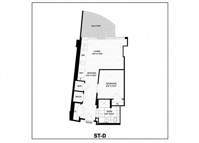 Floor Plan - Studio-D