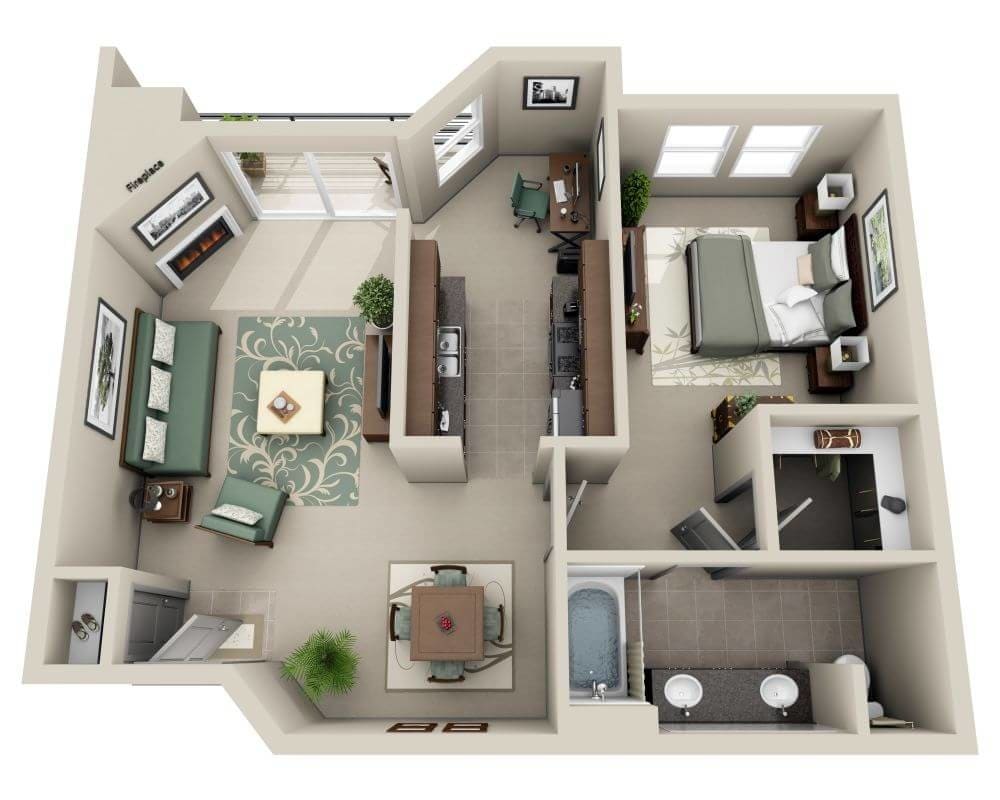 Floor Plan - Voyager (A1F)