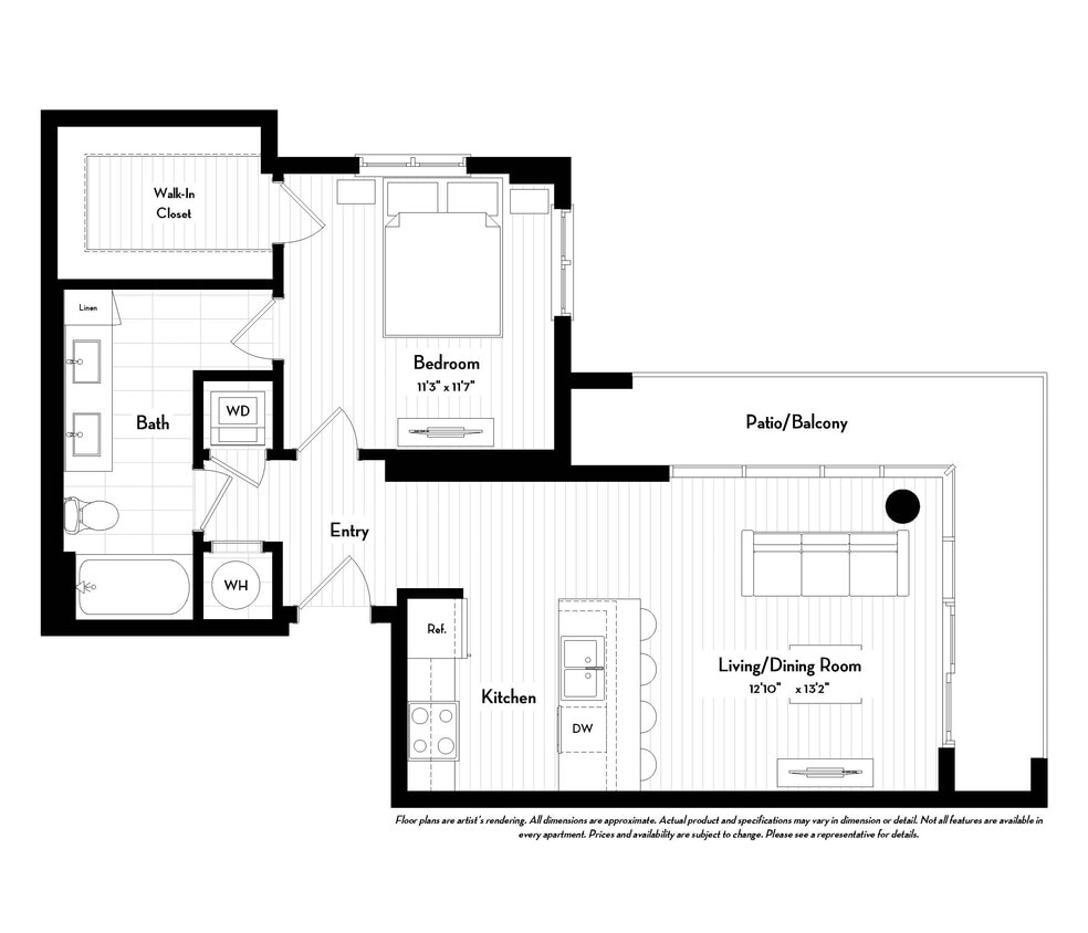 Floor Plan - A2W (Salary Requirements Apply)