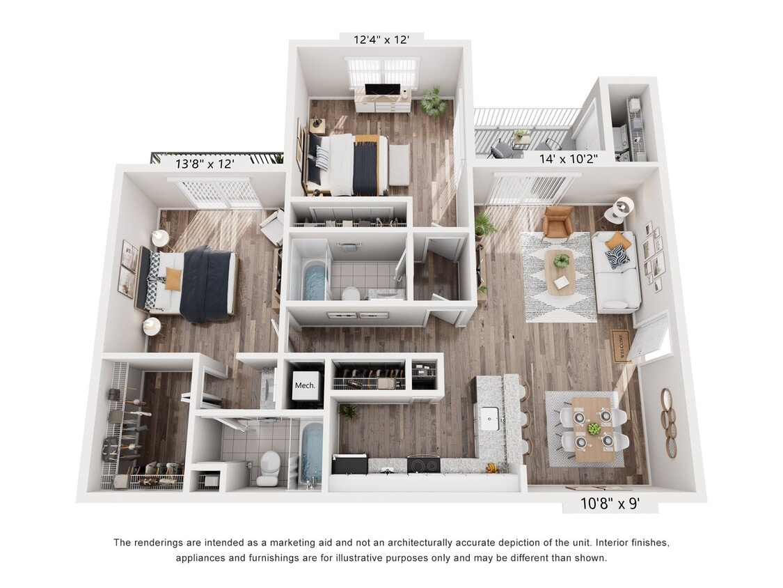 Floor Plan - Reno - Model B1