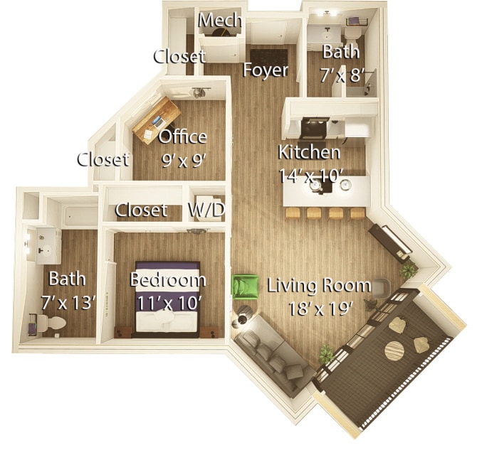 Floor Plan - Parsons