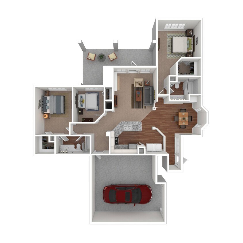 Floor Plan - 3A