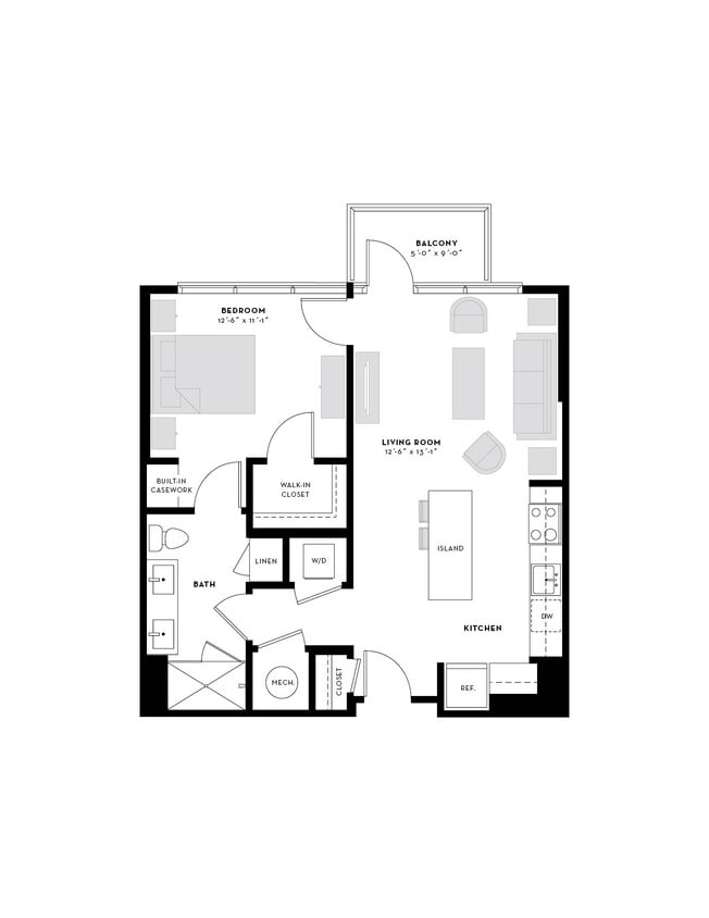 The Hi Hat VI Floor Plan - The Hi Hat VI